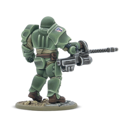 Konflikt '47: Invasion Amerika & 'T2 Prototype Heavy Armor' book miniature