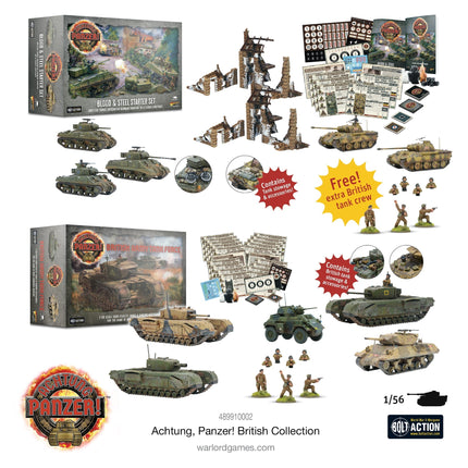 Achtung Panzer! British Collection - Warlord Games