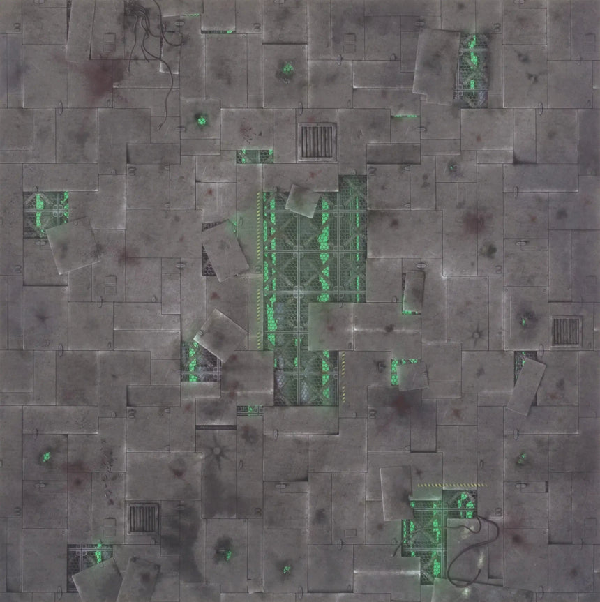 4'x4' Double G-Mat: Chem Zone and Lost World