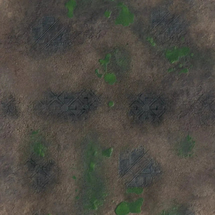 4'x4' Double G - Mat: Badlands and Toxic Badlands - Zubehör - Gamemat - X4TB