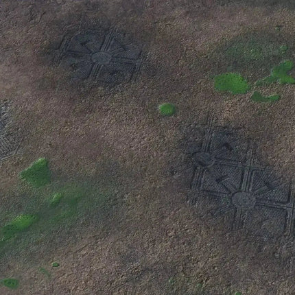 4'x4' Double G - Mat: Badlands and Toxic Badlands - Zubehör - Gamemat - X4TB