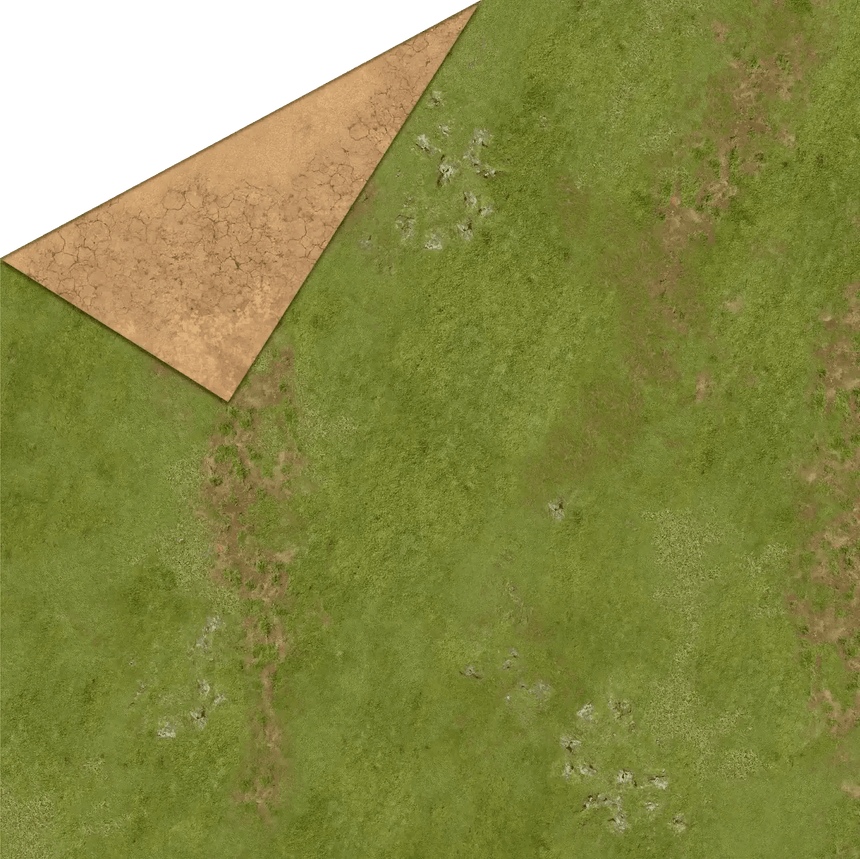 4'x4' Double G - Mat: Highlands and Sands - Zubehör - Gamemat - X4HI