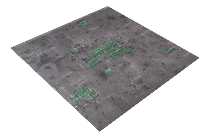 4'x4' G - Mat: Chem Zone - Zubehör - Gamemat - 4CH