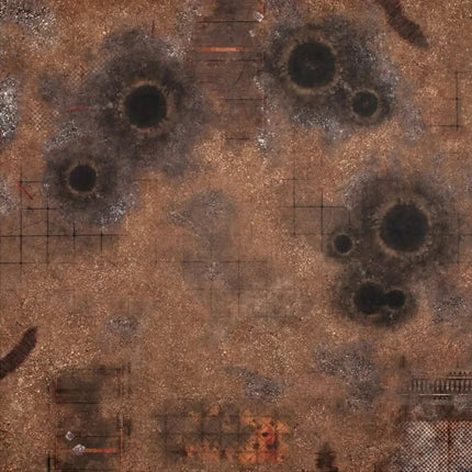 4'x4' G - Mat: Fallout Zone - Zubehör - Gamemat - 4FZ