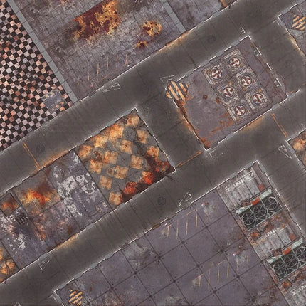 4'x4' G - Mat: Quarantine Zone - Zubehör - Gamemat - 4QZ