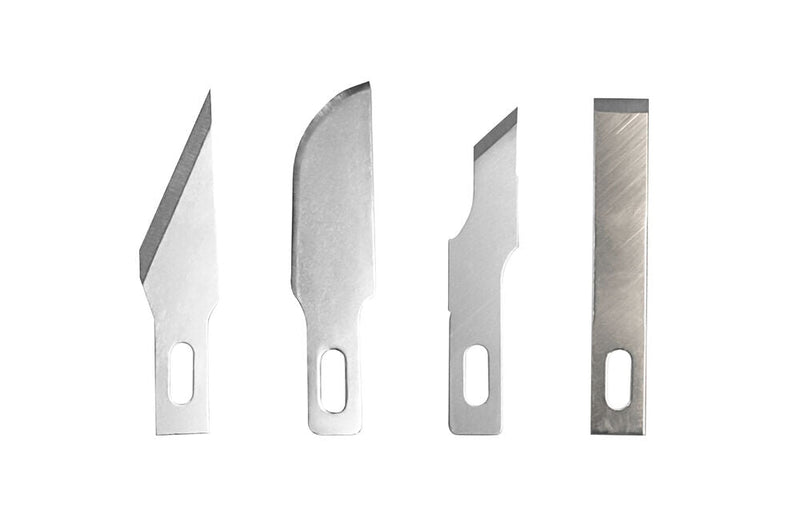 5 Assorted Blades for Knife No. 1 - Ersatzklingen (5 Stück) - Vallejo - T06010