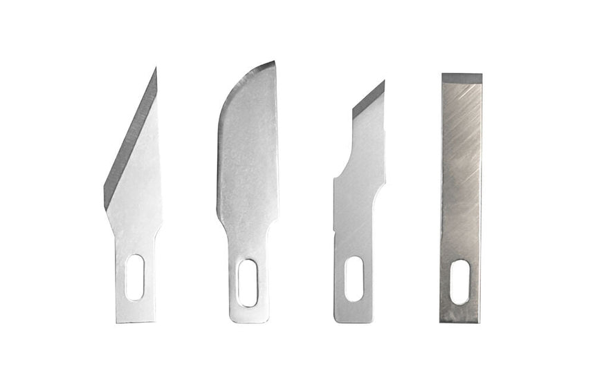 5 Assorted Blades for Knife No. 1 - Ersatzklingen (5 Stück) - Vallejo - T06010
