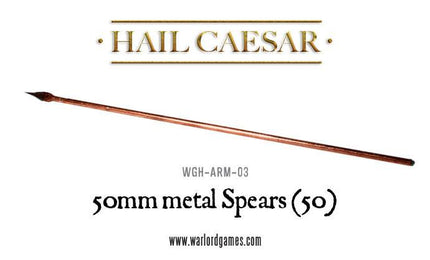 50mm Metallspeere (50) - Hail Caesar Armoury