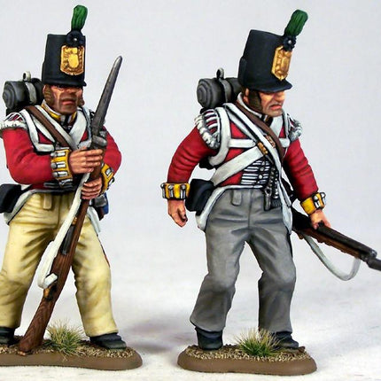 54mm British Napoleonic Peninsular Infantry Flank Companies (x16) - Infanterie - Victrix - VX5401