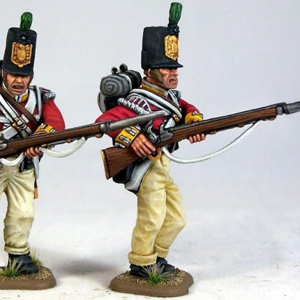 54mm British Napoleonic Peninsular Infantry Flank Companies (x16) - Infanterie - Victrix - VX5401