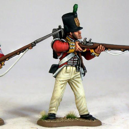 54mm British Napoleonic Peninsular Infantry Flank Companies (x16) - Infanterie - Victrix - VX5401