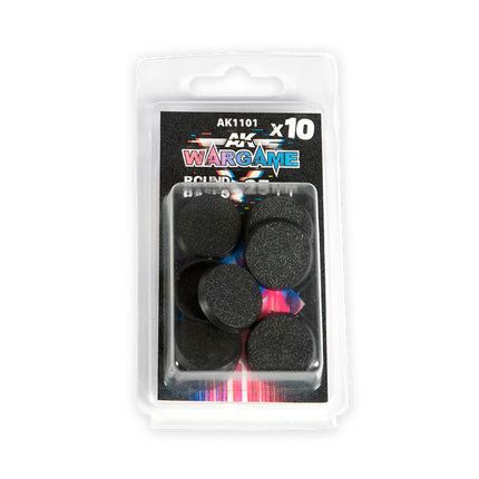 Wargame Bases rund 25 mm