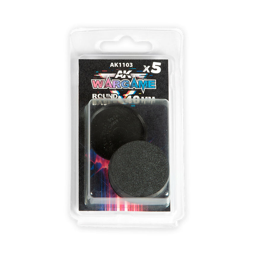Wargame Bases rund 40 mm