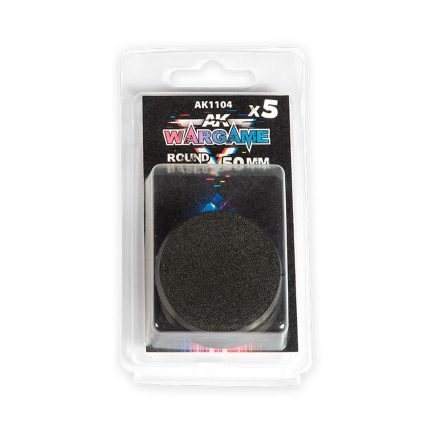 Wargame Bases rund 50 mm