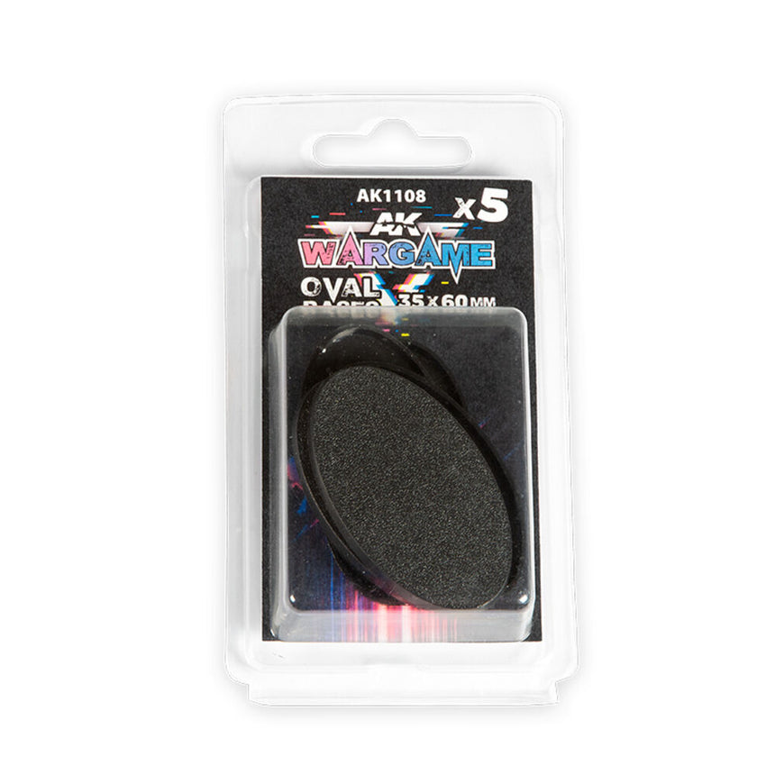 Wargame Bases oval 35 x 60 mm