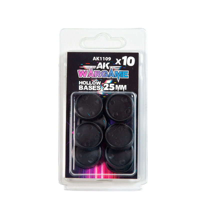 Hollow Bases 25 mm (10 Stück)