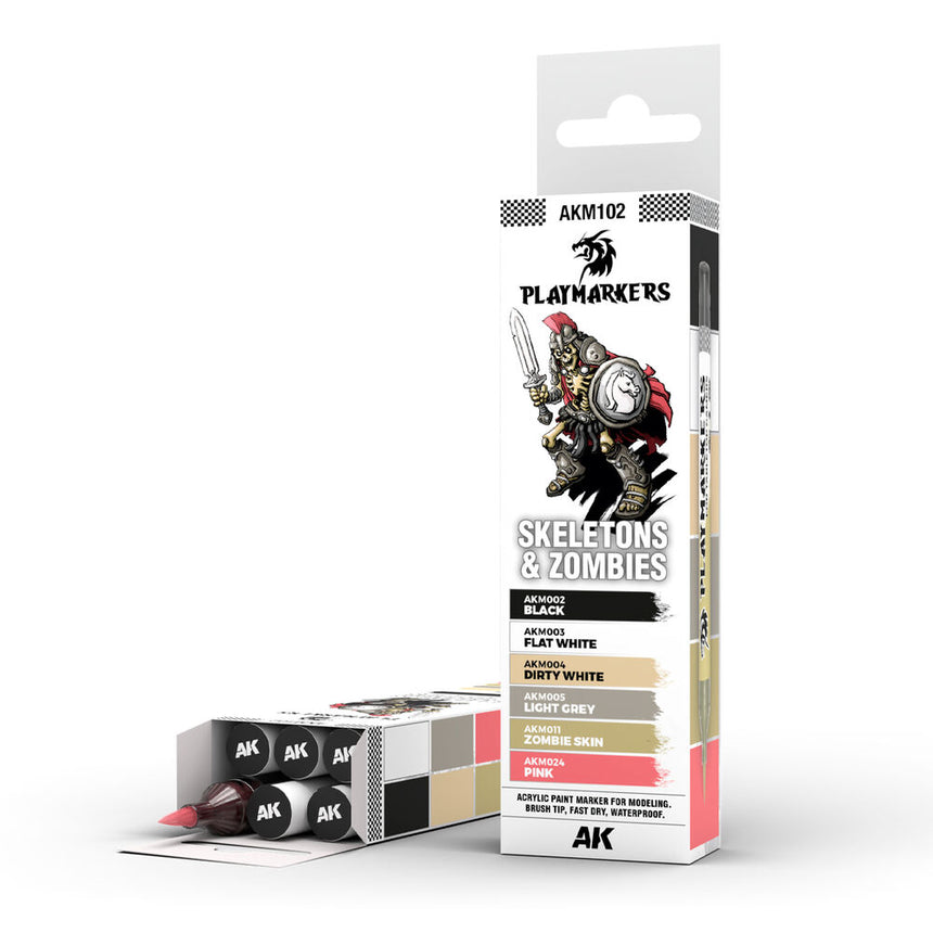 Skeletons & Zombies - Playmarker Set