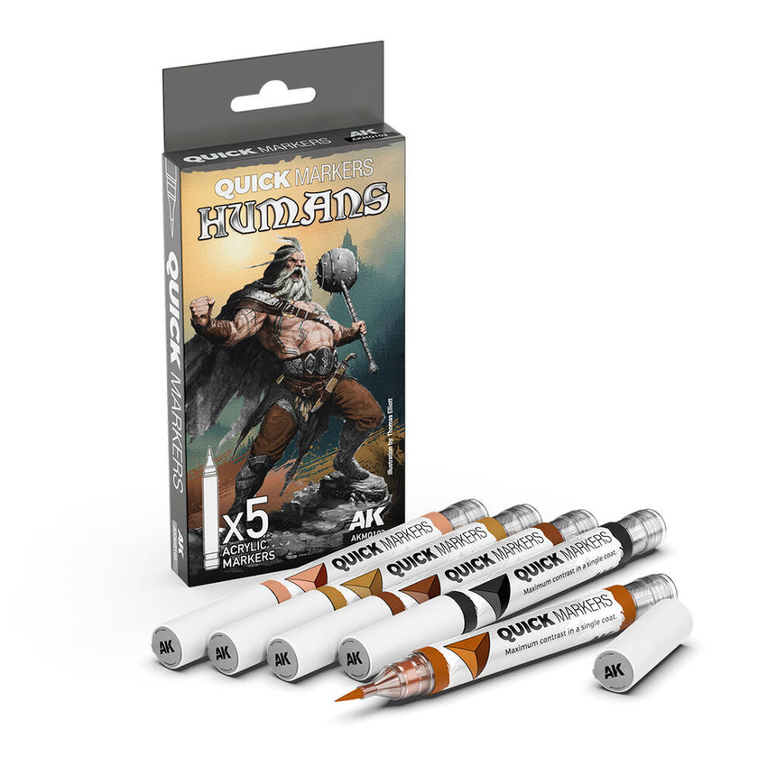 AK Quick Marker Humans Set