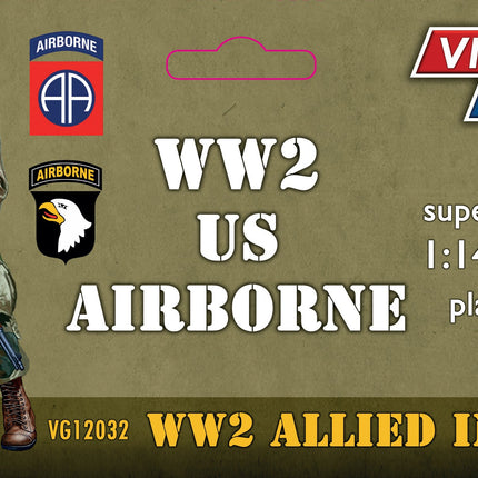 US Airborne (12mm) - 184 Figuren