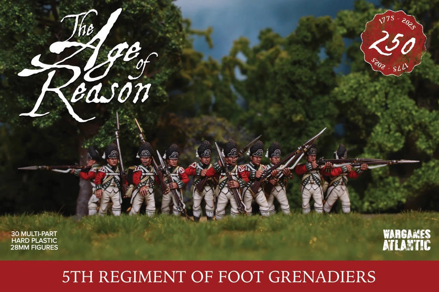 5th Regiment of Foot Grenadiers - Infanterie - Wargames Atlantic - WAAAR002