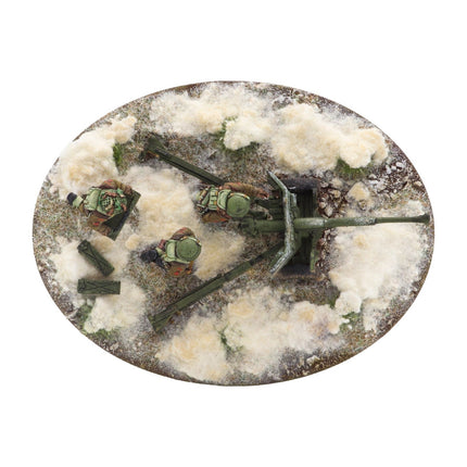 6 pdr Anti - Tank Gun with British Infantry (Winter) Crew - Artillerie - Warlord Games - 403401003