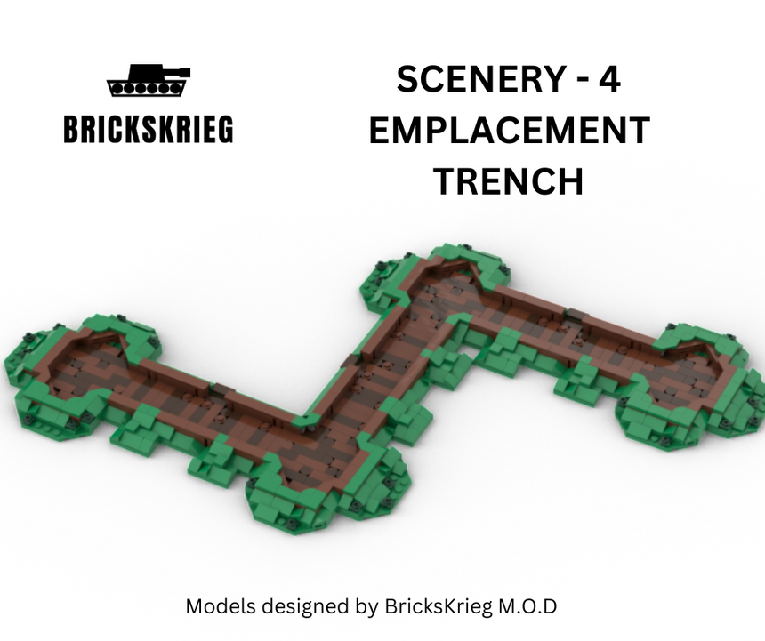 4 Emplacement Trench - Brickskrieg - SCE-TS-04