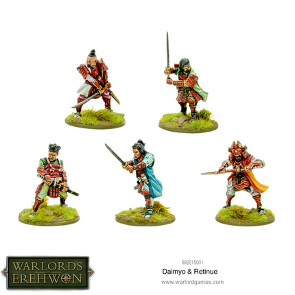 Warlords of Erehwon: Daimyo & Gefolge