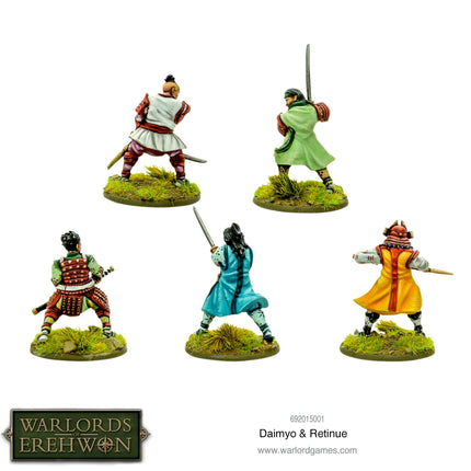 Warlords of Erehwon: Daimyo & Gefolge
