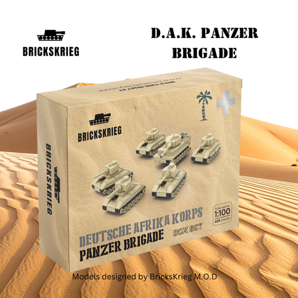 D.A.K. Panzer Brigade - Brickskrieg - BS-DAKPB-01