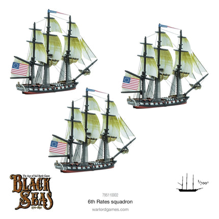 6th Rates Squadron - Schiffe - Warlord Games - 795110002