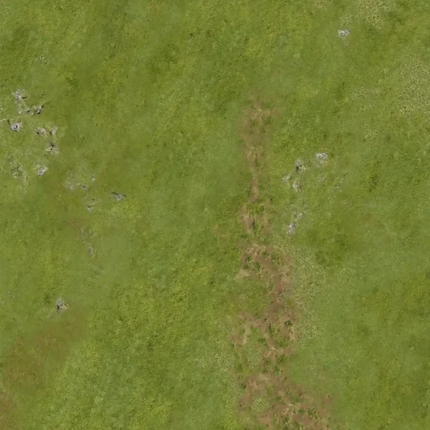 6'x3' Double G - Mat: Highlands and Sands of Time - Zubehör - Gamemat - X63HI