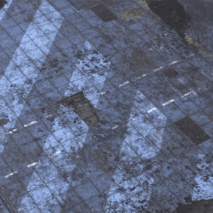 6'x4' Double G - Mat: Cyberpunk and Fallout - Zubehör - Gamemat - X6FZ