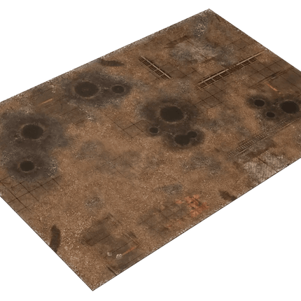 6'x4' Double G - Mat: Cyberpunk and Fallout - Zubehör - Gamemat - X6FZ