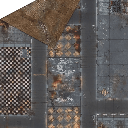 6'x4' Double G - Mat: Quarantine Zone and Fallout Zone - Zubehör - Gamemat - X6QZ