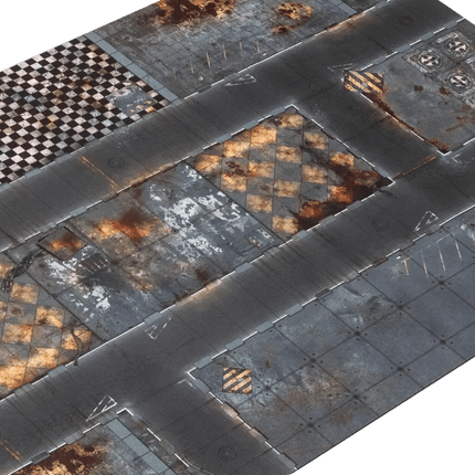 6'x4' Double G - Mat: Quarantine Zone and Fallout Zone - Zubehör - Gamemat - X6QZ