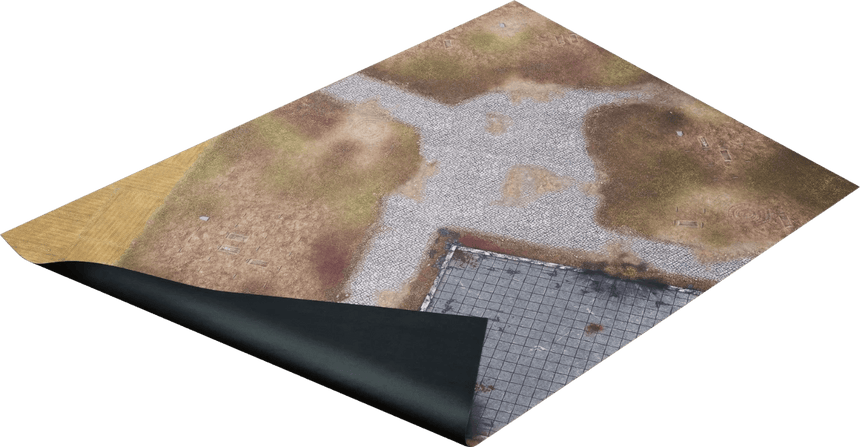 6'x4' G - Mat: Defiled Monastery - Zubehör - Gamemat - 6DM