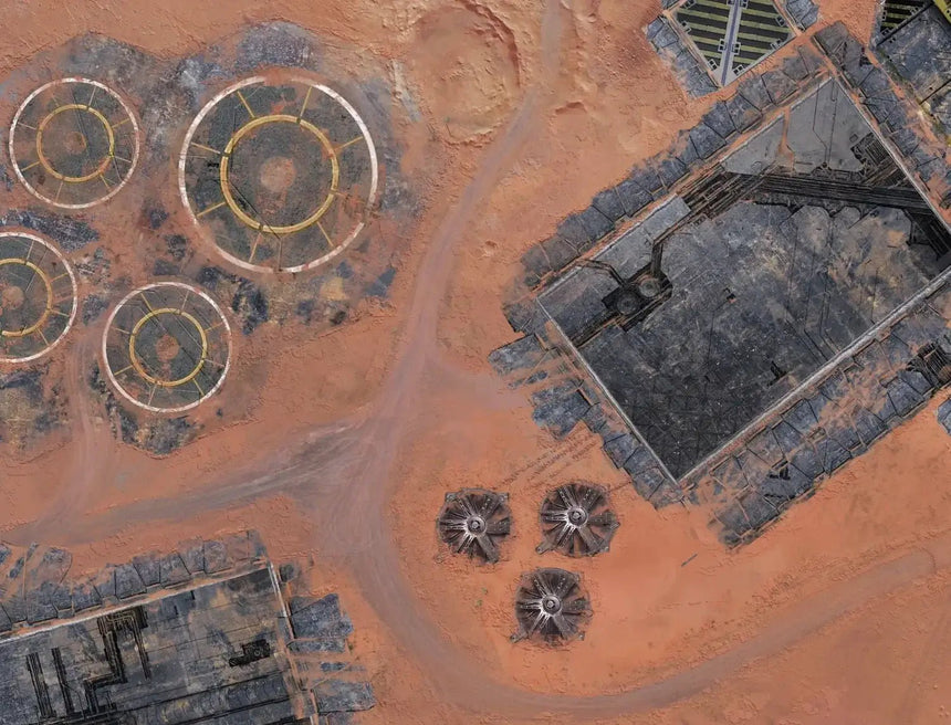 6'x4' G - Mat: Forges of Mars - Zubehör - Gamemat - 6FO