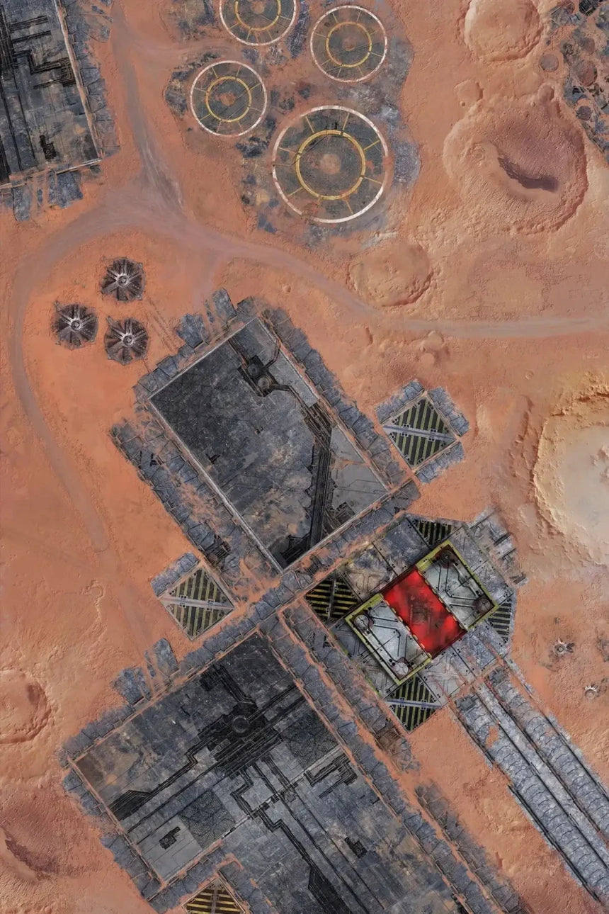 6'x4' G - Mat: Forges of Mars - Zubehör - Gamemat - 6FO