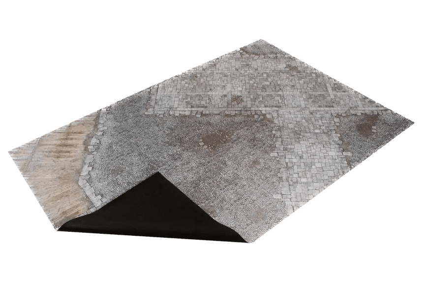 6'x4' G - Mat: Medieval Town - Zubehör - Gamemat - 6MT