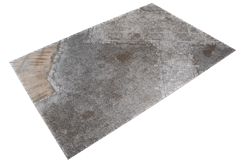 6'x4' G-Mat: Medieval Town