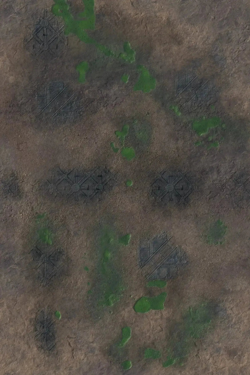6'x4' G - Mat: Toxic Badlands - Zubehör - Gamemat - 6TB