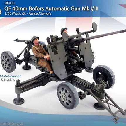 280123 - British 40mm Bofors Automatic Gun Mk I/III