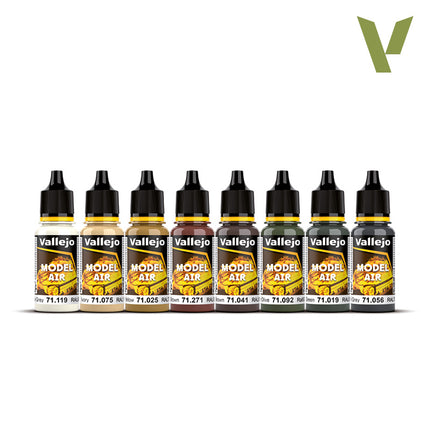 Vallejo Model Air - German Colors 1940-1945 (8x17 ml)