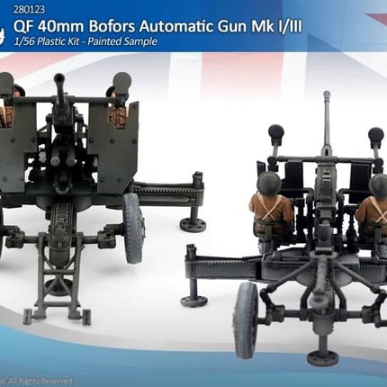 280123 - British 40mm Bofors Automatic Gun Mk I/III