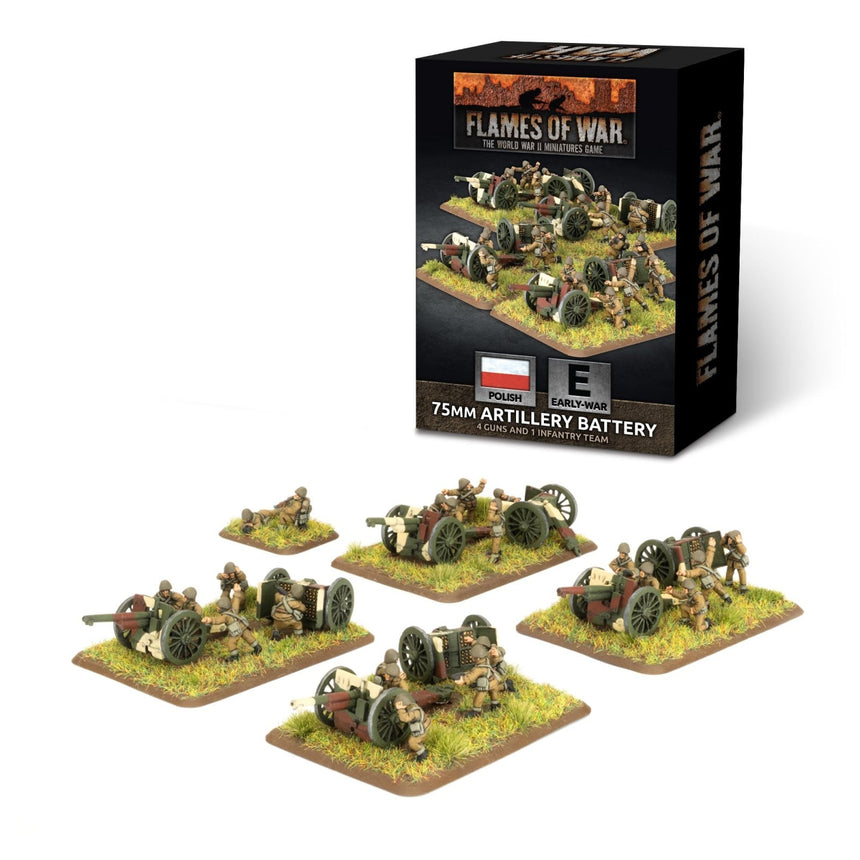 75mm Artillery Battery - Battlefront Miniatures - PBX13 (2)