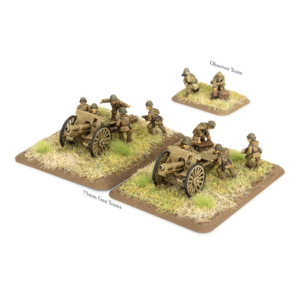 75mm Field Artillery Section