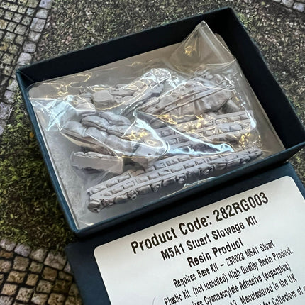 M5A1 Stuart Stowage Kit - Resin