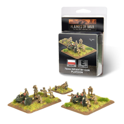 76mm Infantry Gun Platoon - Battlefront Miniatures - PL576