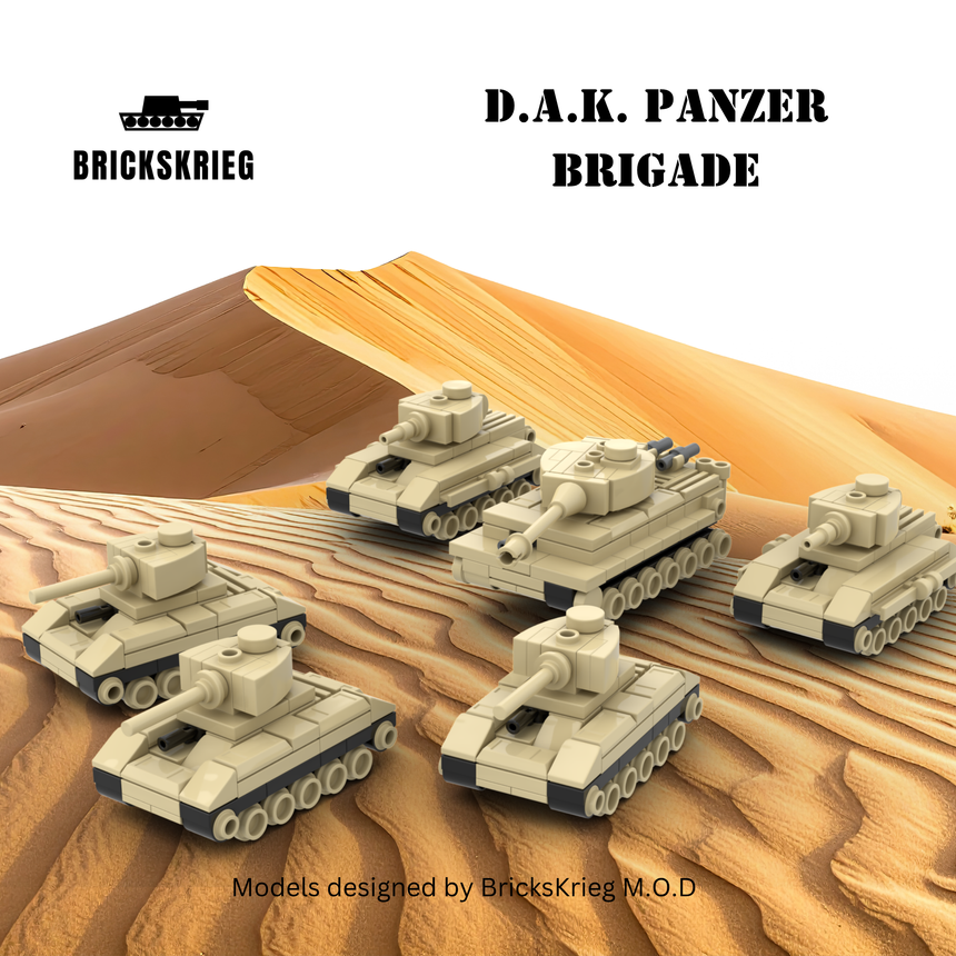 D.A.K. Panzer Brigade - Brickskrieg - BS-DAKPB-01 (2)