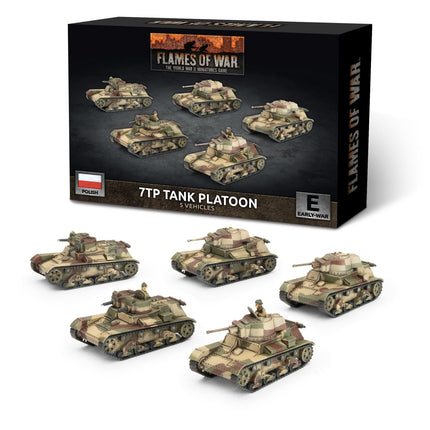 7TP Tank Platoon - Battlefront Miniatures - PBX11